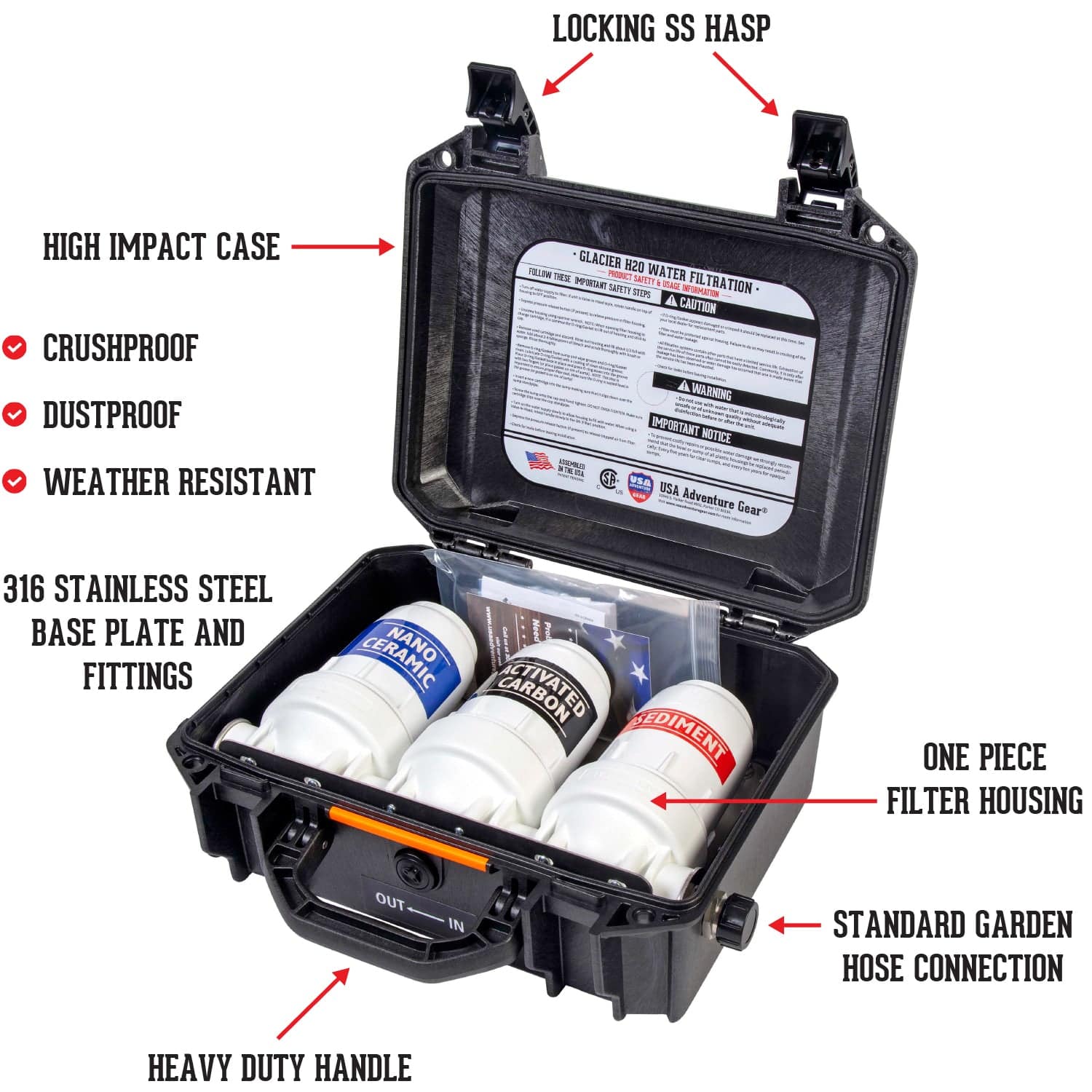 ReadyGear Essentials Auto Kit with First Aid, Water, Shelter, Sleeping