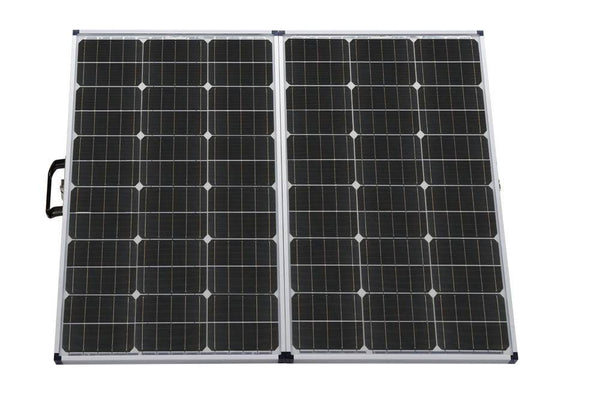 140-Watt Portable Solar Panel Kit with Charge Controller Included - USA Adventure Gear